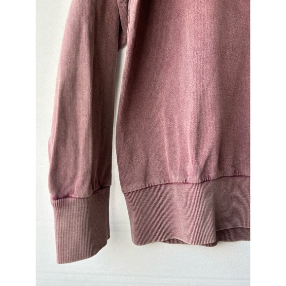 ASOS DESIGN Petite oversized washed sweatshirt in blush - Picture 6 of 11